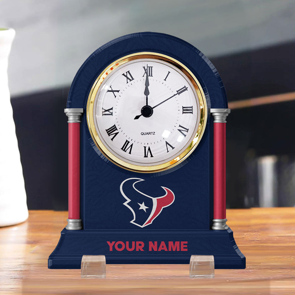 NFL All Team New Acrylic Clock Plaque For Home Custom Any Name 23