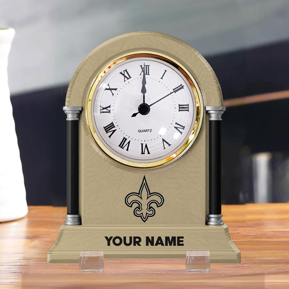 NFL All Team New Acrylic Clock Plaque For Home Custom Any Name 20