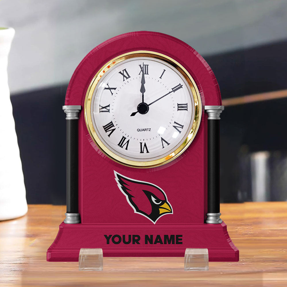 NFL All Team New Acrylic Clock Plaque For Home Custom Any Name 06