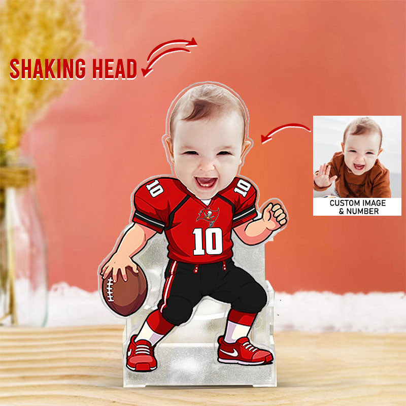 US Football Team Cute Shaking Head Standee Upload Any Photo Gift For Fan 30