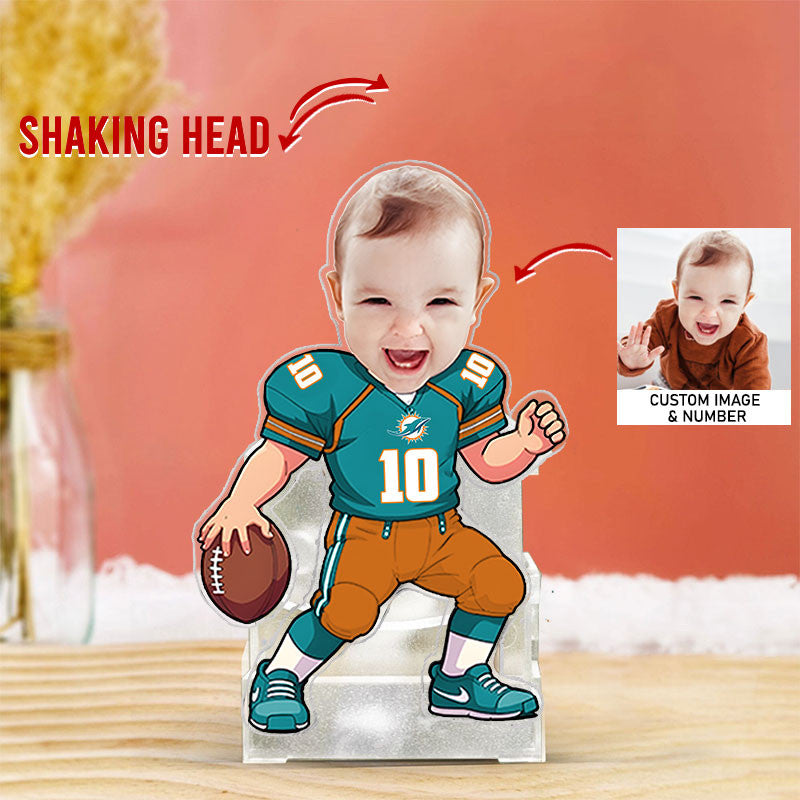 US Football Team Cute Shaking Head Standee Upload Any Photo Gift For Fan 21