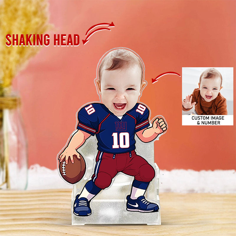 US Football Team Cute Shaking Head Standee Upload Any Photo Gift For Fan 25