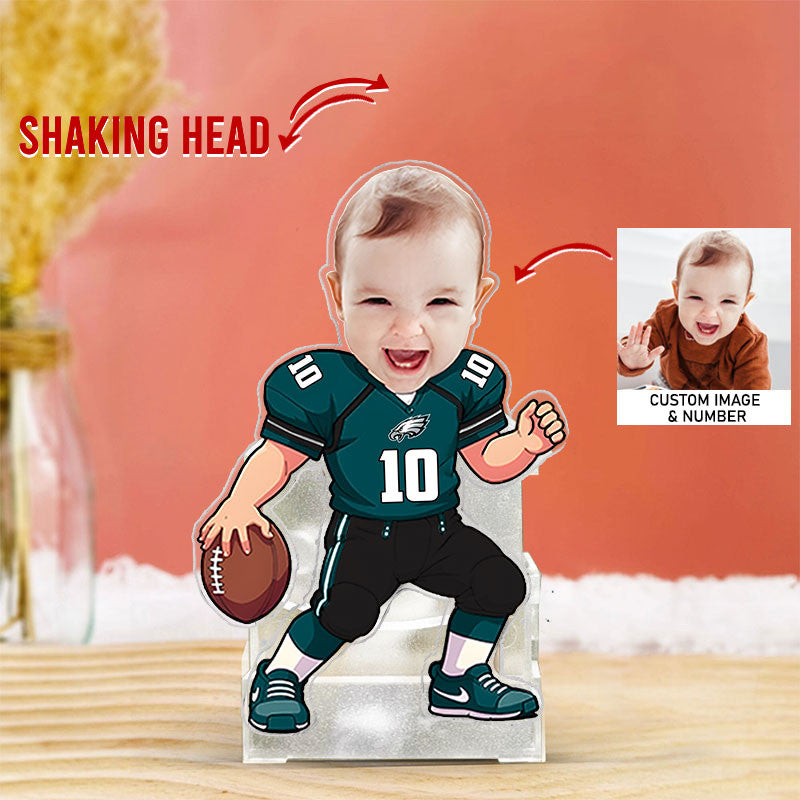US Football Team Cute Shaking Head Standee Upload Any Photo Gift For Fan 27