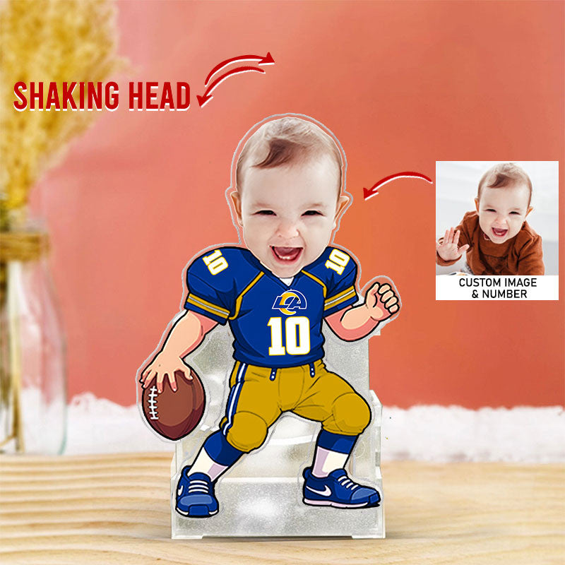 US Football Team Cute Shaking Head Standee Upload Any Photo Gift For Fan 20