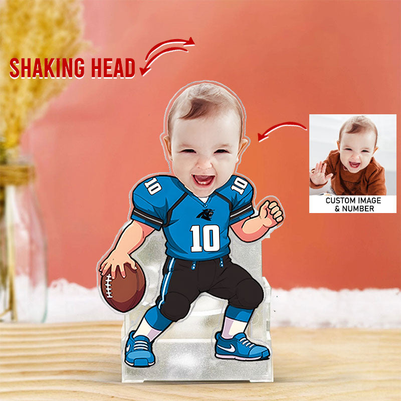 US Football Team Cute Shaking Head Standee Upload Any Photo Gift For Fan 06