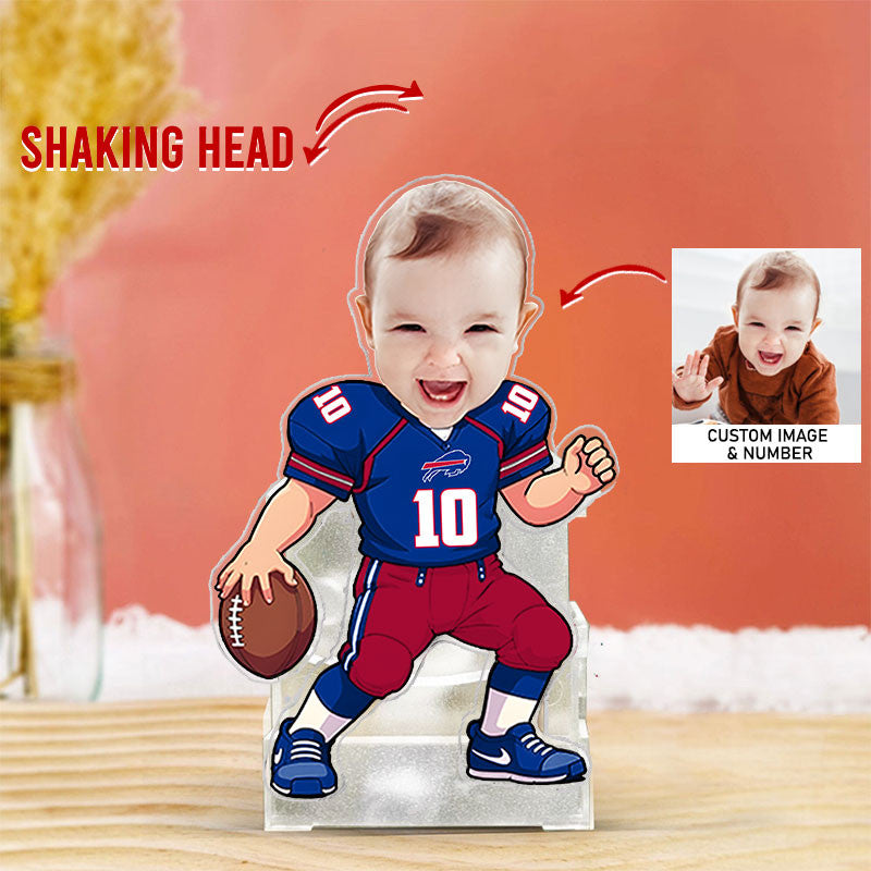 US Football Team Cute Shaking Head Standee Upload Any Photo Gift For Fan 05