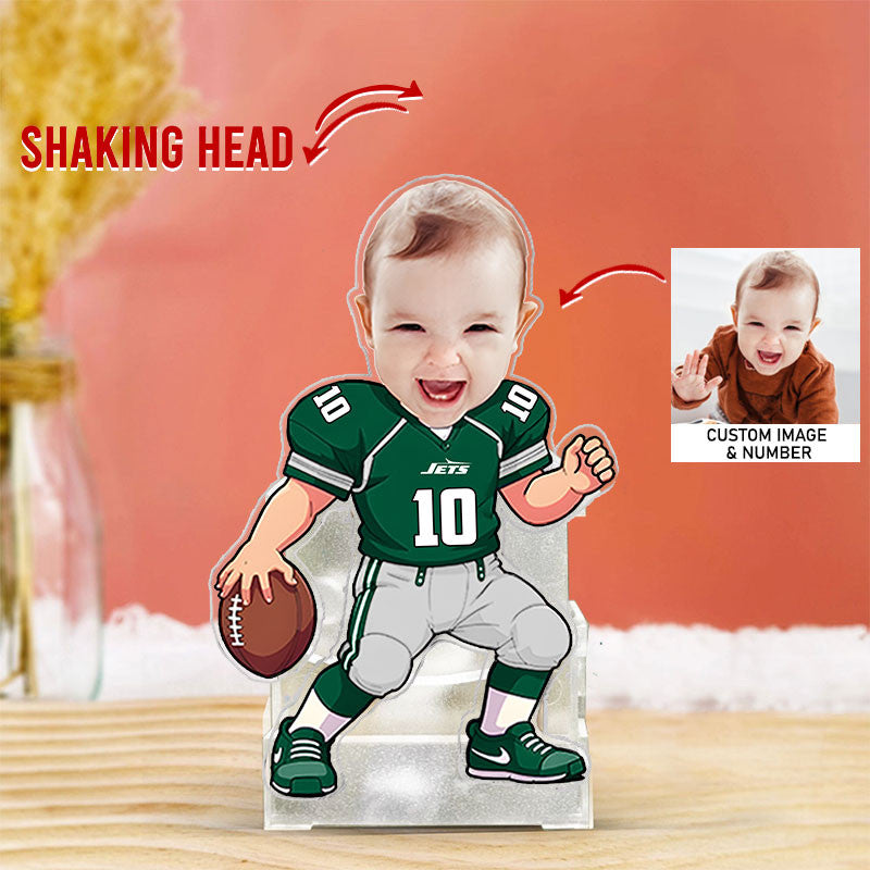 US Football Team Cute Shaking Head Standee Upload Any Photo Gift For Fan 26