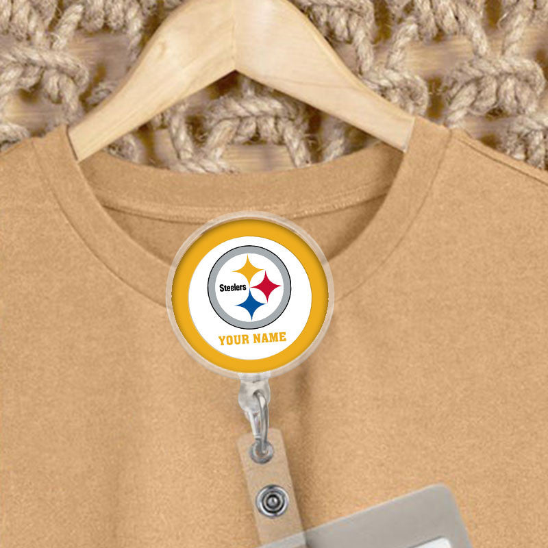 American Football Badge Reel Personalized Name Gift For Fans 16