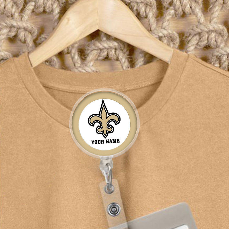 American Football Badge Reel Personalized Name Gift For Fans 17