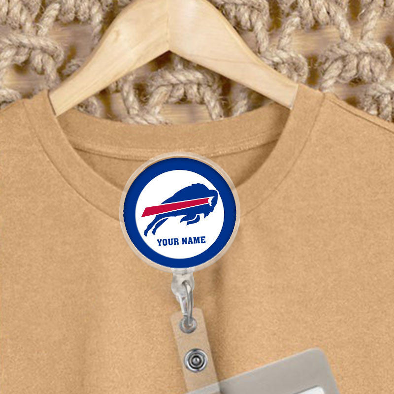 American Football Badge Reel Personalized Name Gift For Fans 03
