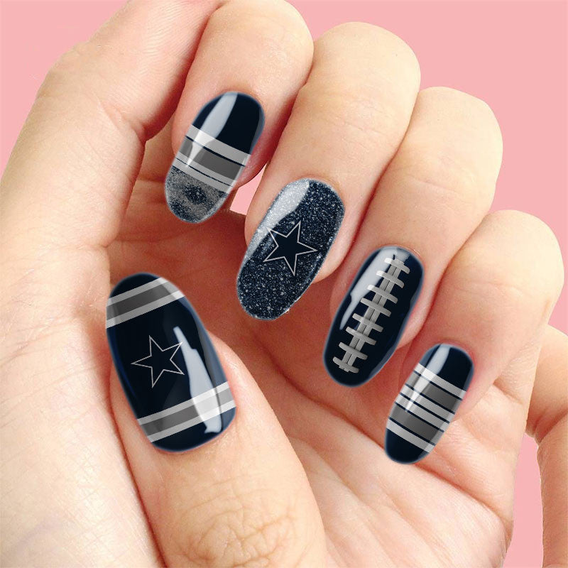 NFL All Team Nail Box Full Set Gift For Fan 10