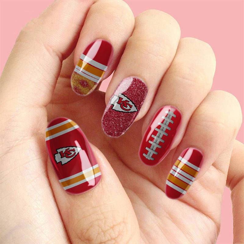 NFL All Team Nail Box Full Set Gift For Fan 17