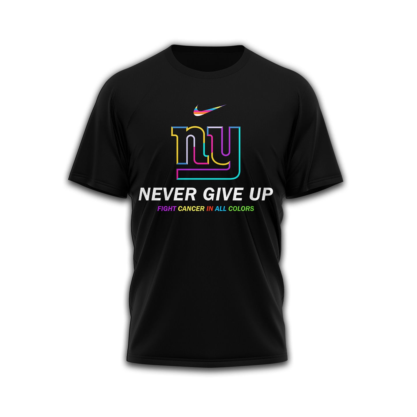 New York Giants | Premium Fight Cancer In All Colors 3D Shirt TD