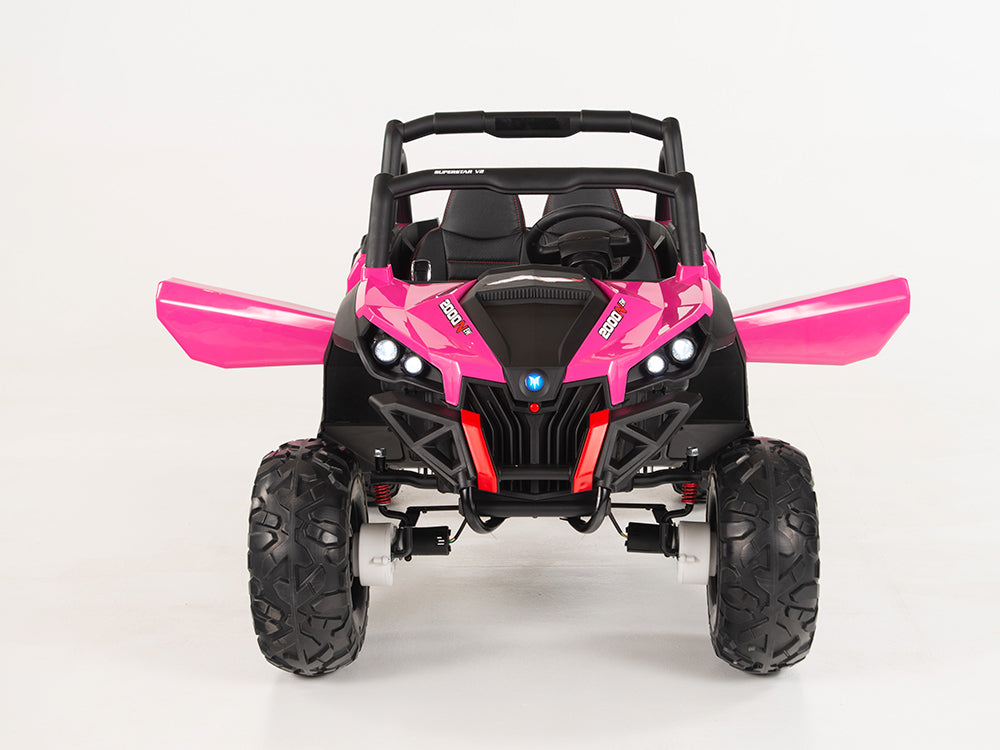 2 Seater ATV Ride On UTV Quad Electric Buggy Truck W/Parental Control