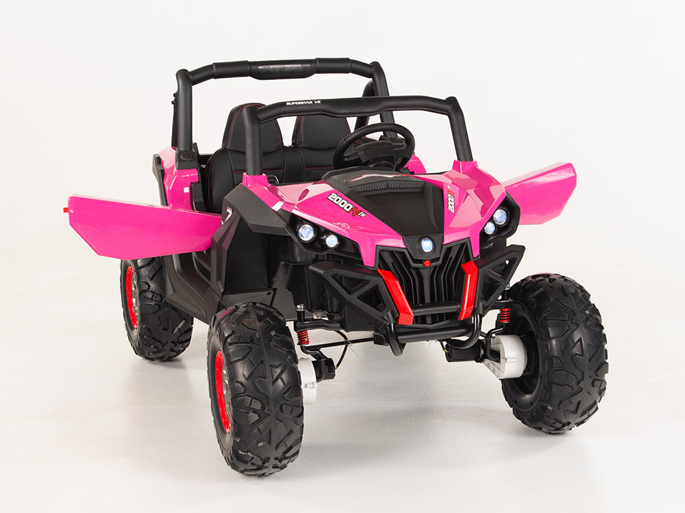 2 Seater ATV Ride On UTV Quad Electric Buggy Truck W/Parental Control