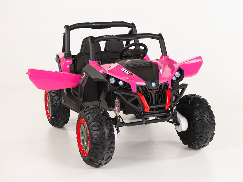 2 Seater ATV Ride On UTV Quad Electric Buggy Truck W/Parental Control