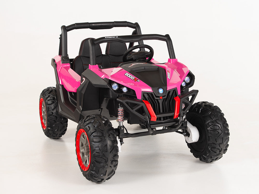 2 Seater ATV Ride On UTV Quad Electric Buggy Truck W/Parental Control