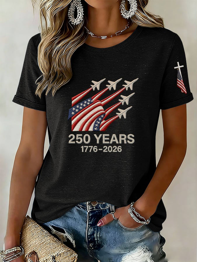 Women's Casual U.S. 250th Anniversary T-Shirt