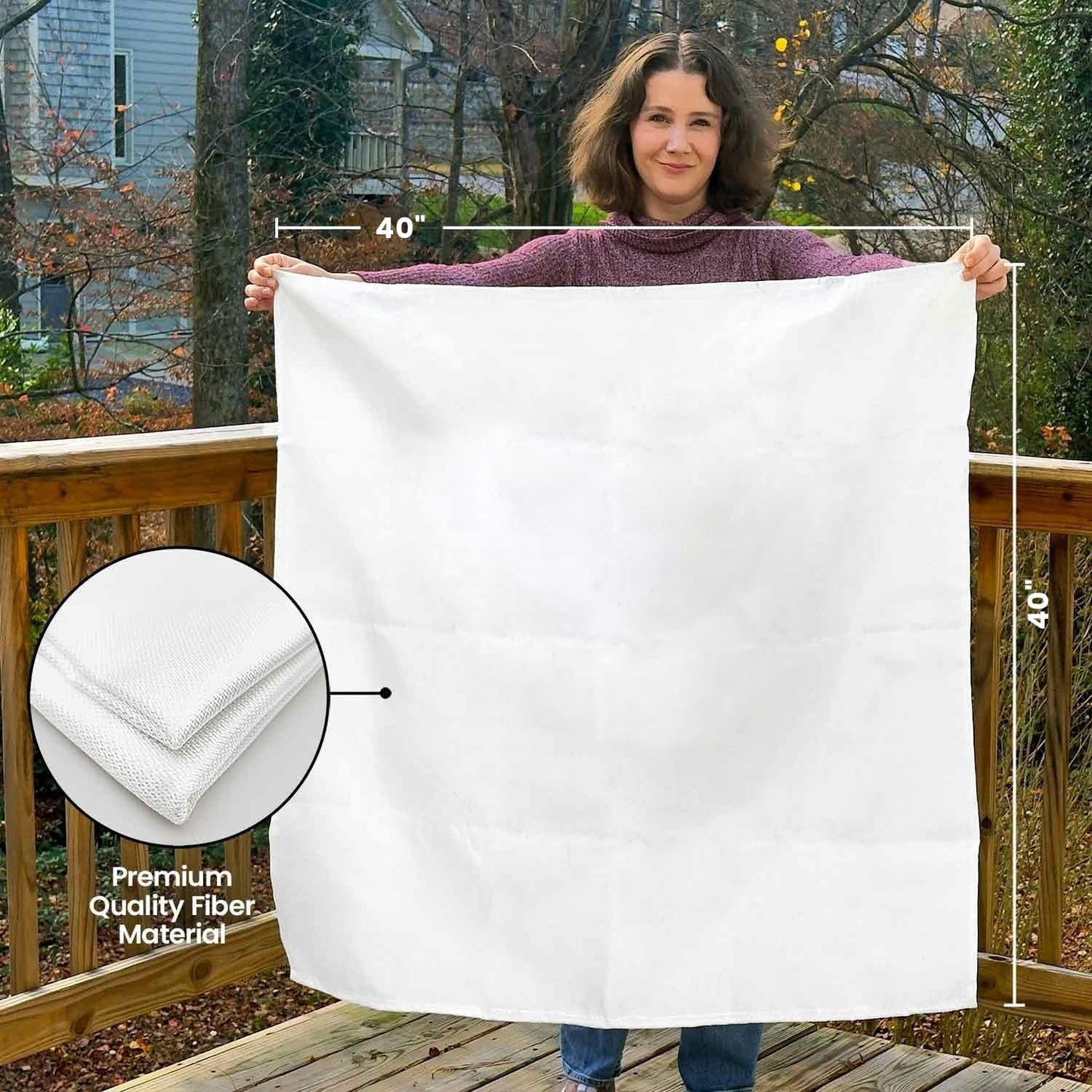 Emergency Fire Blanket with Fiberglass