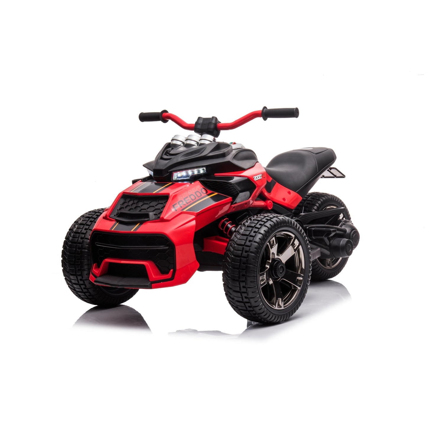 24V Spider 2 Seater Ride-On 3 Wheel Motorcycle