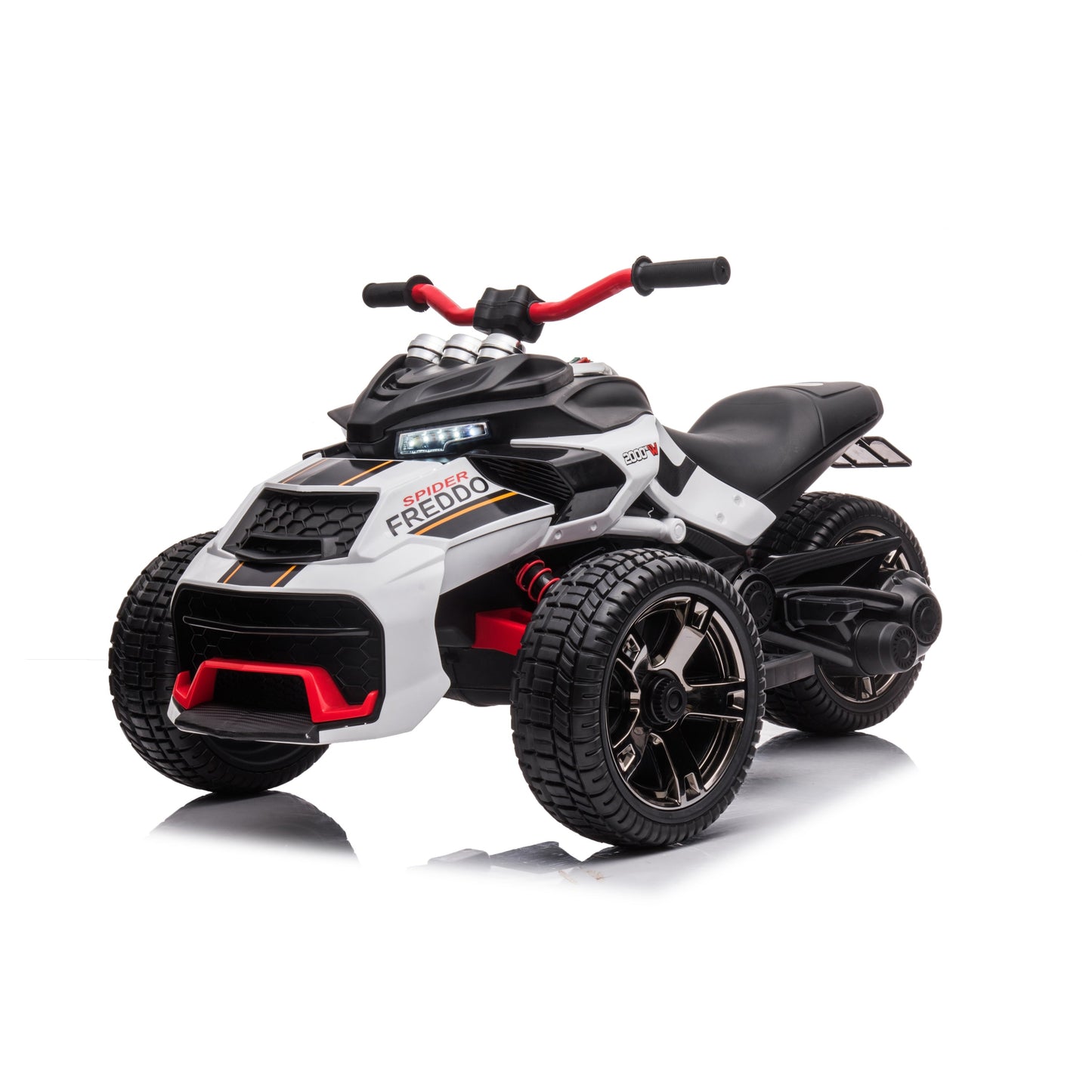 24V Spider 2 Seater Ride-On 3 Wheel Motorcycle