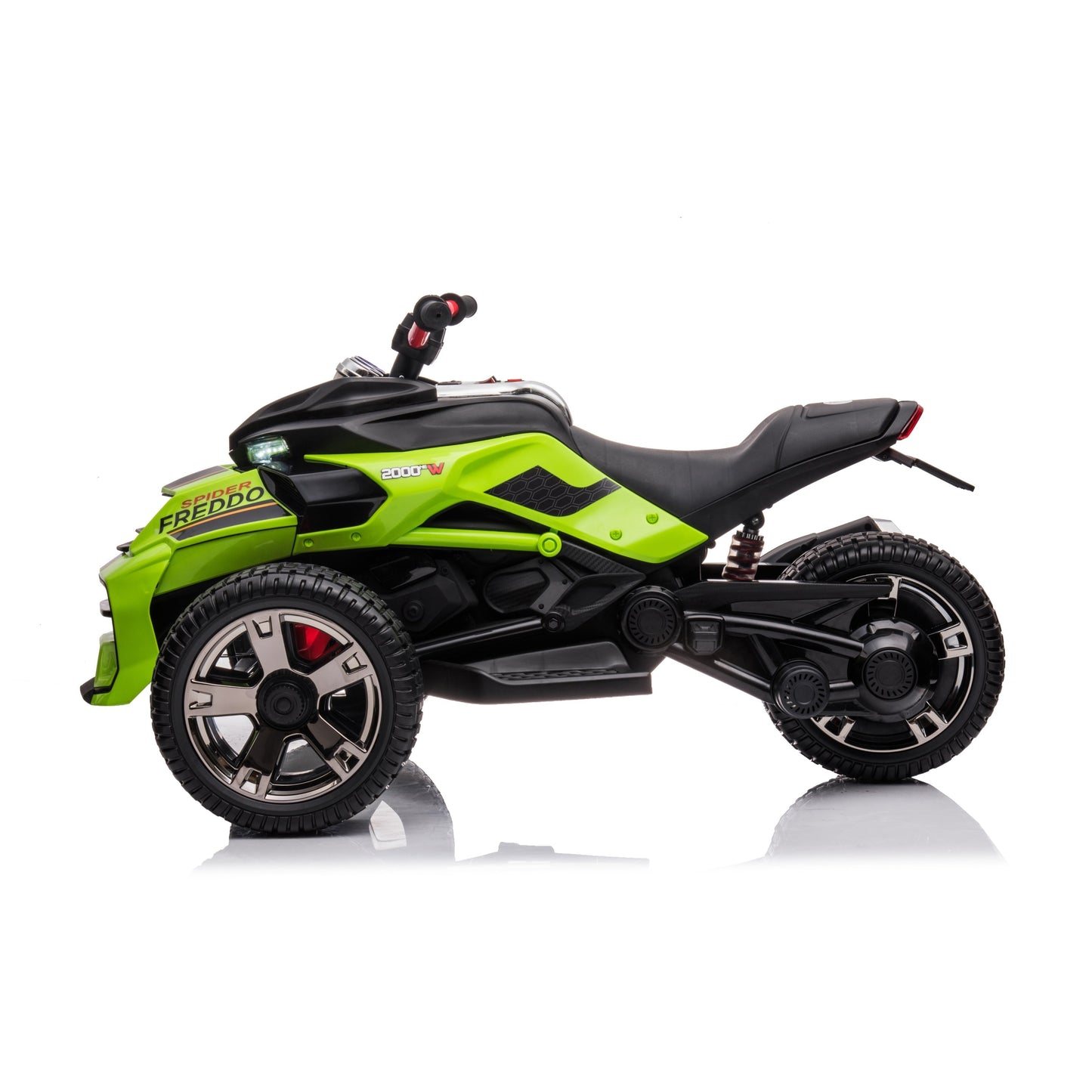 24V Spider 2 Seater Ride-On 3 Wheel Motorcycle