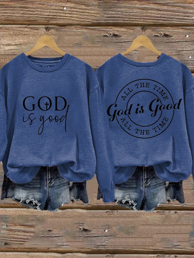Women's Faith Round Neck Sweatshirt