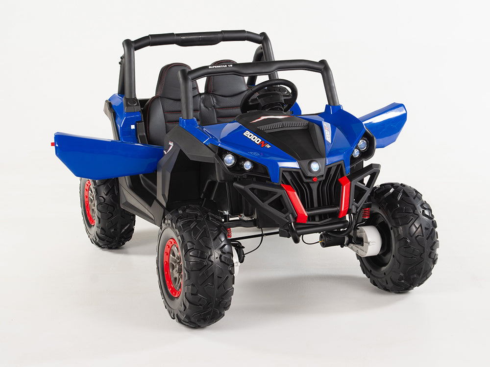 2 Seater ATV Ride On UTV Quad Electric Dune Buggy W/Parental Control