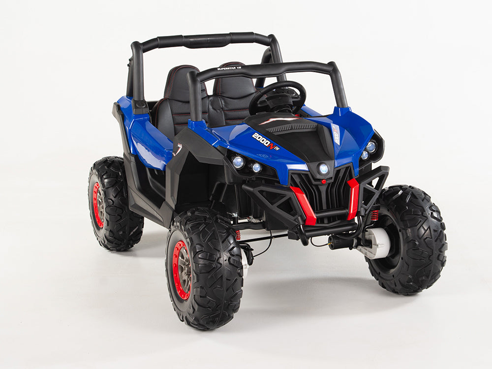 2 Seater ATV Ride On UTV Quad Electric Dune Buggy W/Parental Control