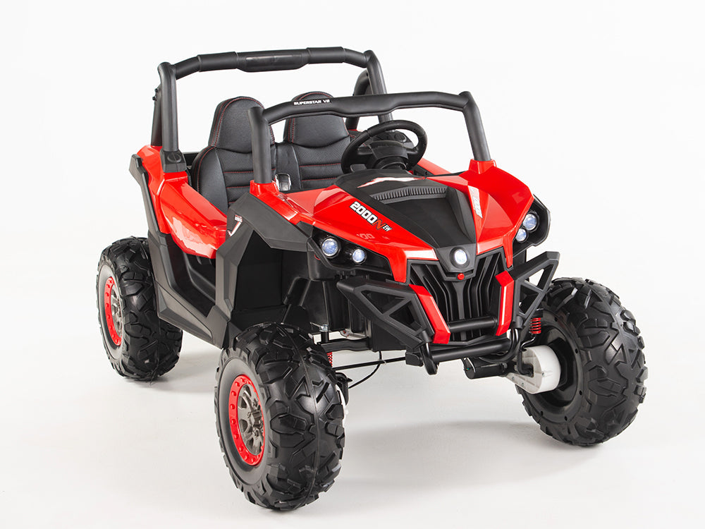 2 Seater ATV Ride On UTV Quad Electric Dune Buggy W/Parental Control