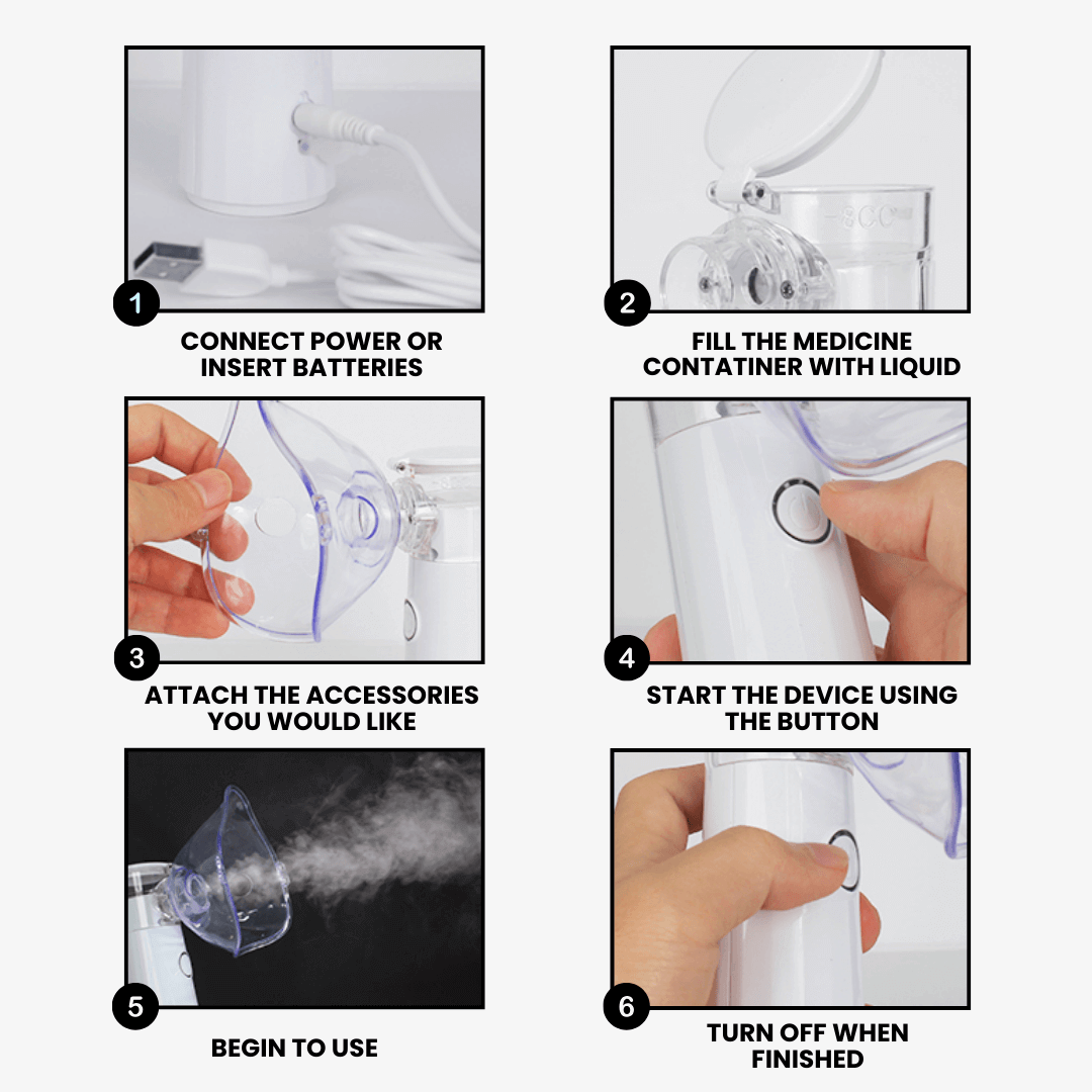 👍Mother's Day Promotion 70% OFF –2025 🌹 Portable Nebulizer