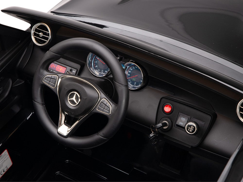 2 Seater 4 Wheel Drive Mercedes Benz Truck Electric Ride On Car For Children W/Wireless Parental Control