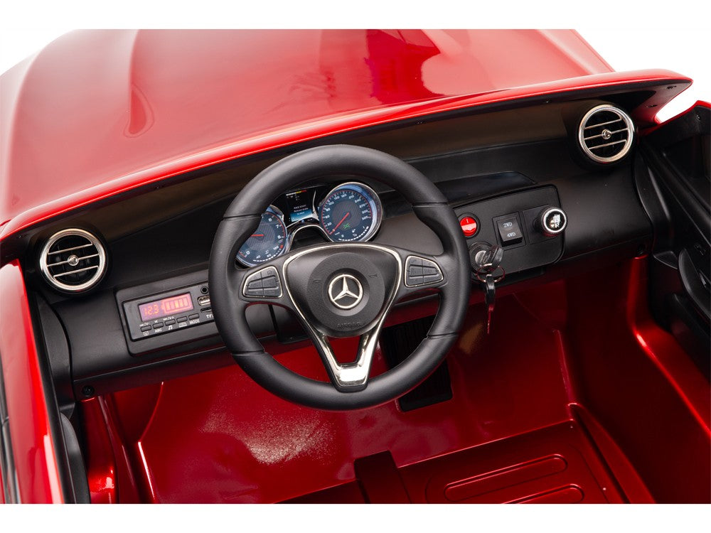 2 Seater 4 Wheel Drive Mercedes Benz Truck Electric Ride On Car For Children W/Wireless Parental Control