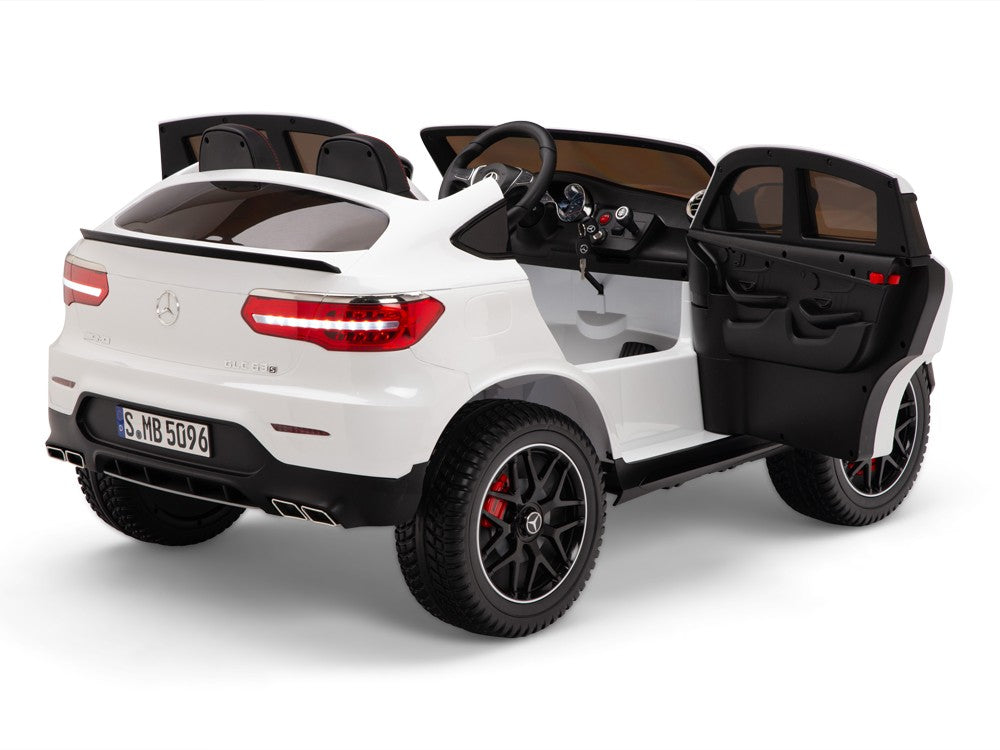 2 Seater 4 Wheel Drive Mercedes Benz Truck Electric Ride On Car For Children W/Wireless Parental Control