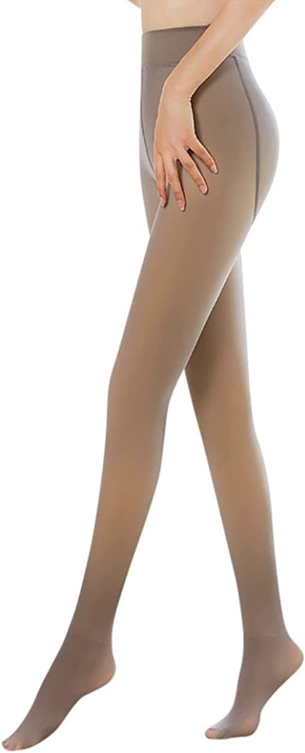 Women's Leggings sexy warm silk thick high waist tights winter pant