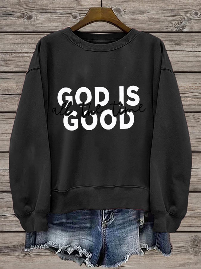Women's Faith Round Neck Sweatshirt