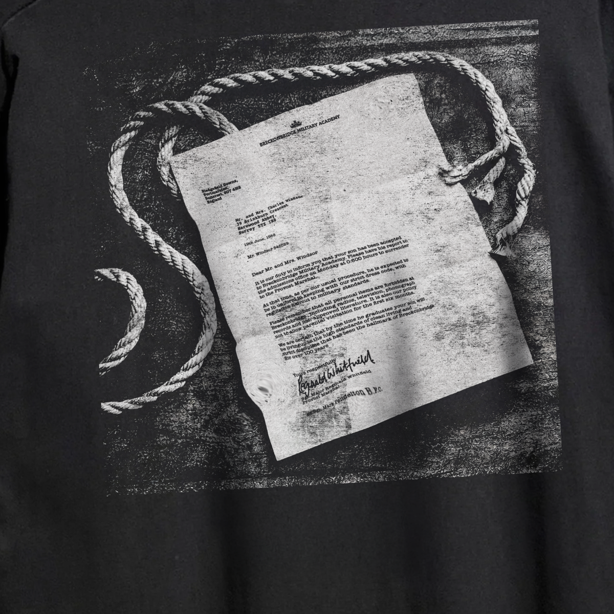 1988 Slayer 'Mandatory Suicide' Vintage Washed Black Promo Tee