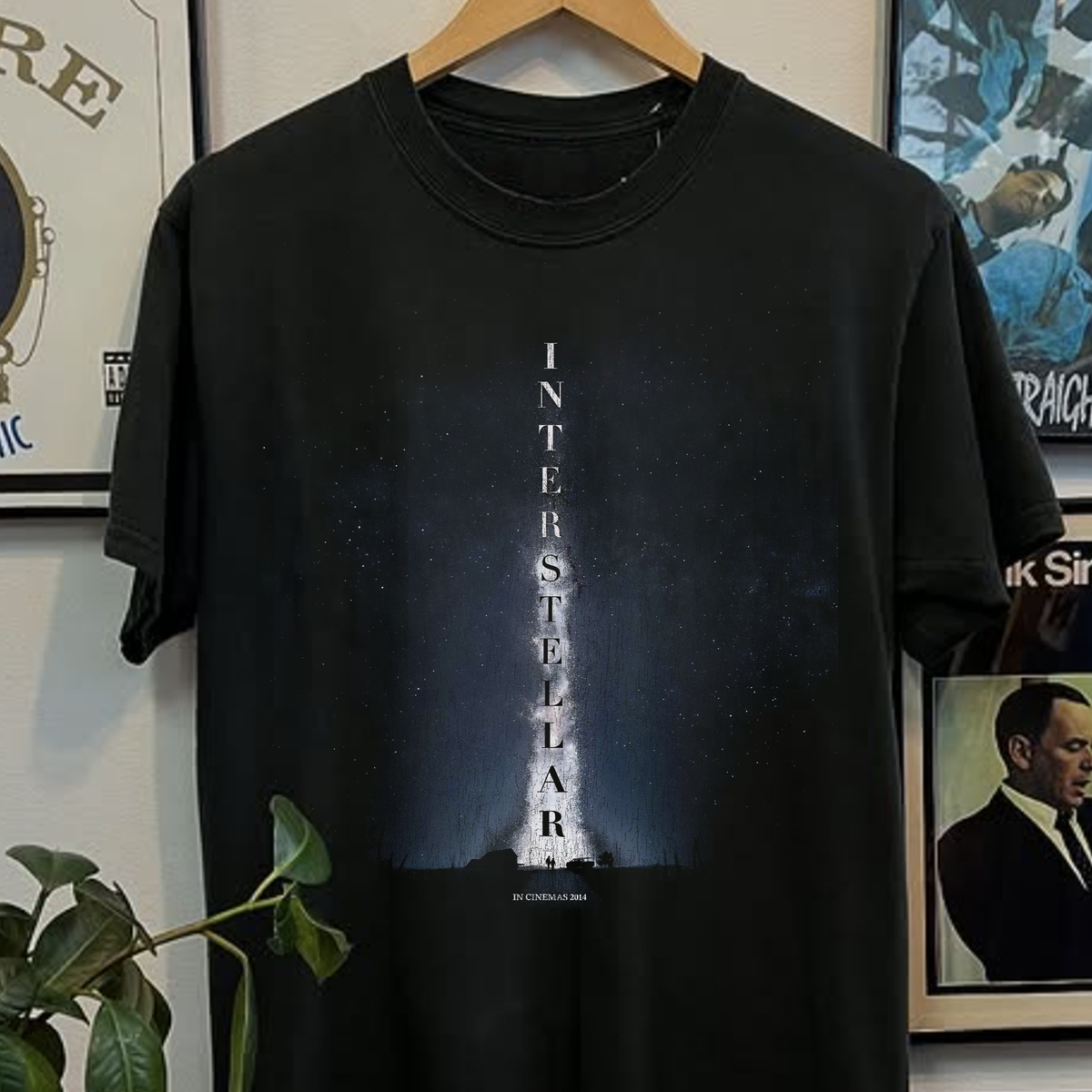 2014 Interstellar Promo Washed Black Tee