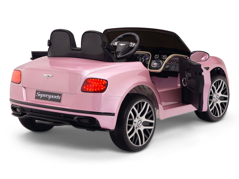 2 Seater Bentley Continental Ride On Car For Children W/Wireless Parental Control