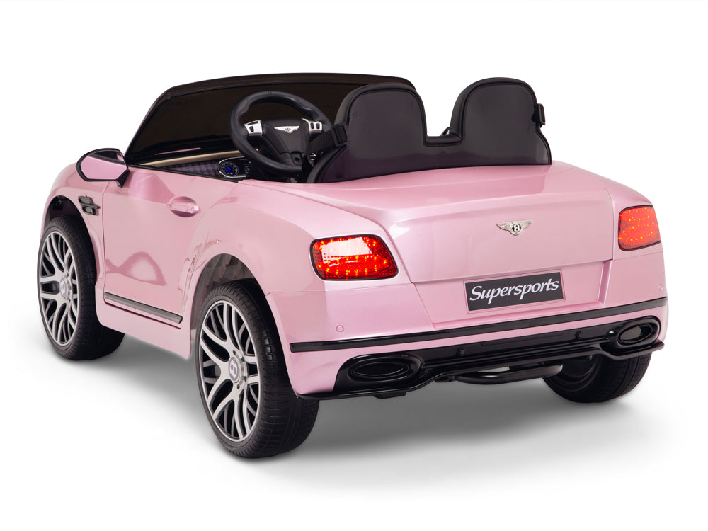 2 Seater Bentley Continental Ride On Car For Children W/Wireless Parental Control