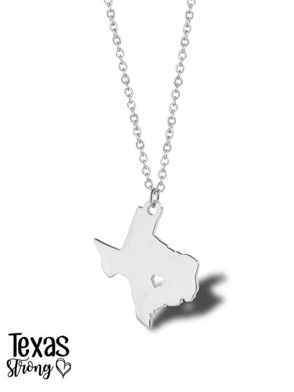 🙏💔Join us in praying for Texas.🙏Texas Strong Necklace