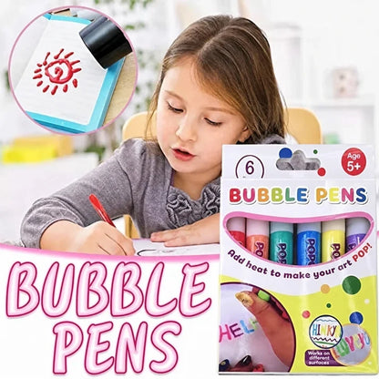 💥LAST DAY BUY 1 GET 1 FREE!!🎁🔮Magic Pen – Draw 3D with one stroke!🎄 DIY Bubble Popcorn Drawing Pens🔥