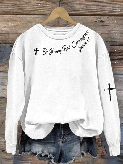 Women's Faith Print Waffle Hoodie