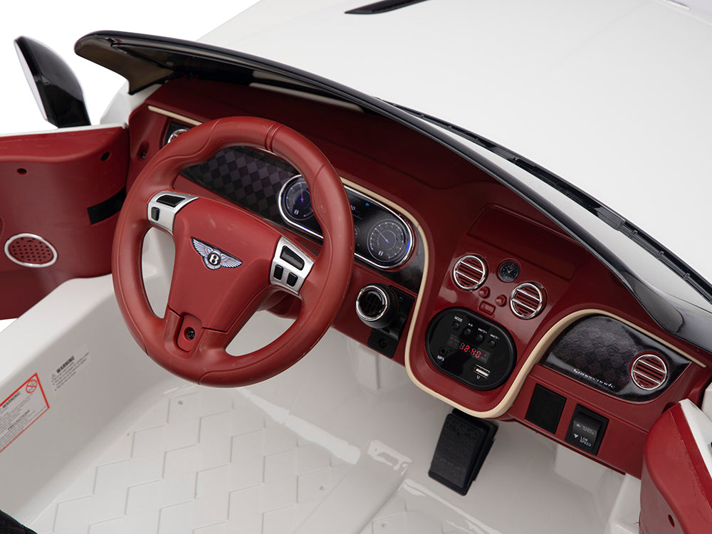 2 Seater Bentley Continental Ride On Car For Children W/Wireless Parental Control