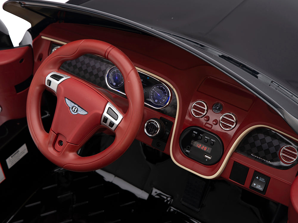 2 Seater Bentley Continental Ride On Car For Children W/Wireless Parental Control