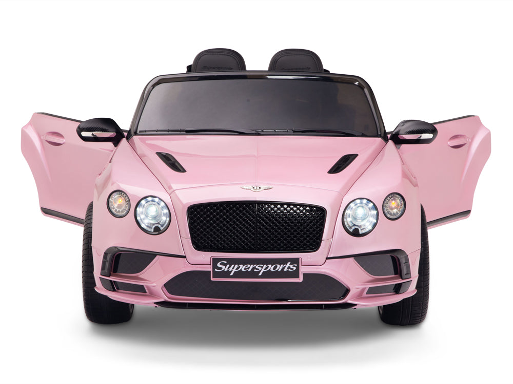 2 Seater Bentley Continental Ride On Car For Children W/Wireless Parental Control