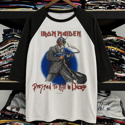 Vintage Iron Maiden Raglan T-Shirt