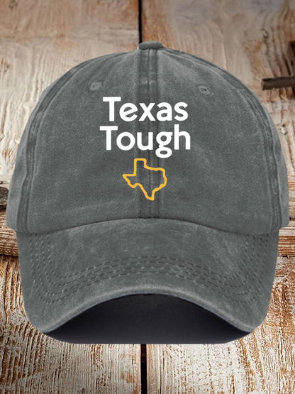 🙏💔Join us in praying for Texas.🙏Retro Texas Tough Print Baseball Cap