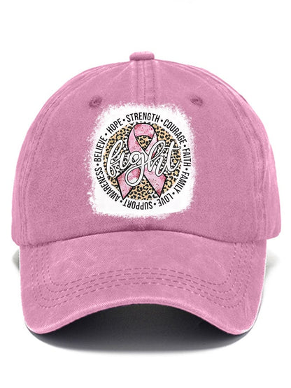 Breast Cancer Awareness Baseball Cap