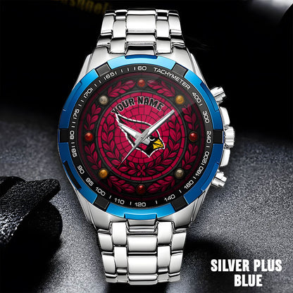 NFL Men Luxury Hand Watch All Colors Custom Any Name Gift For Fans
